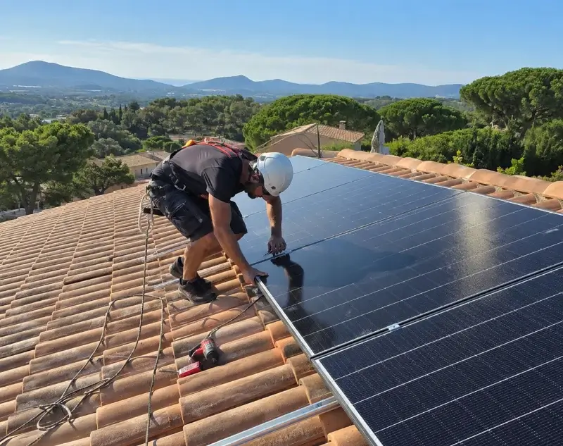 Installateur panneaux solaires Vénissieux — pose photovoltaïque sur toiture