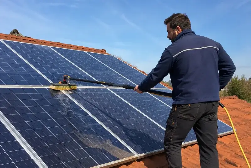 Nettoyage et entretien de panneaux solaires à Vénissieux